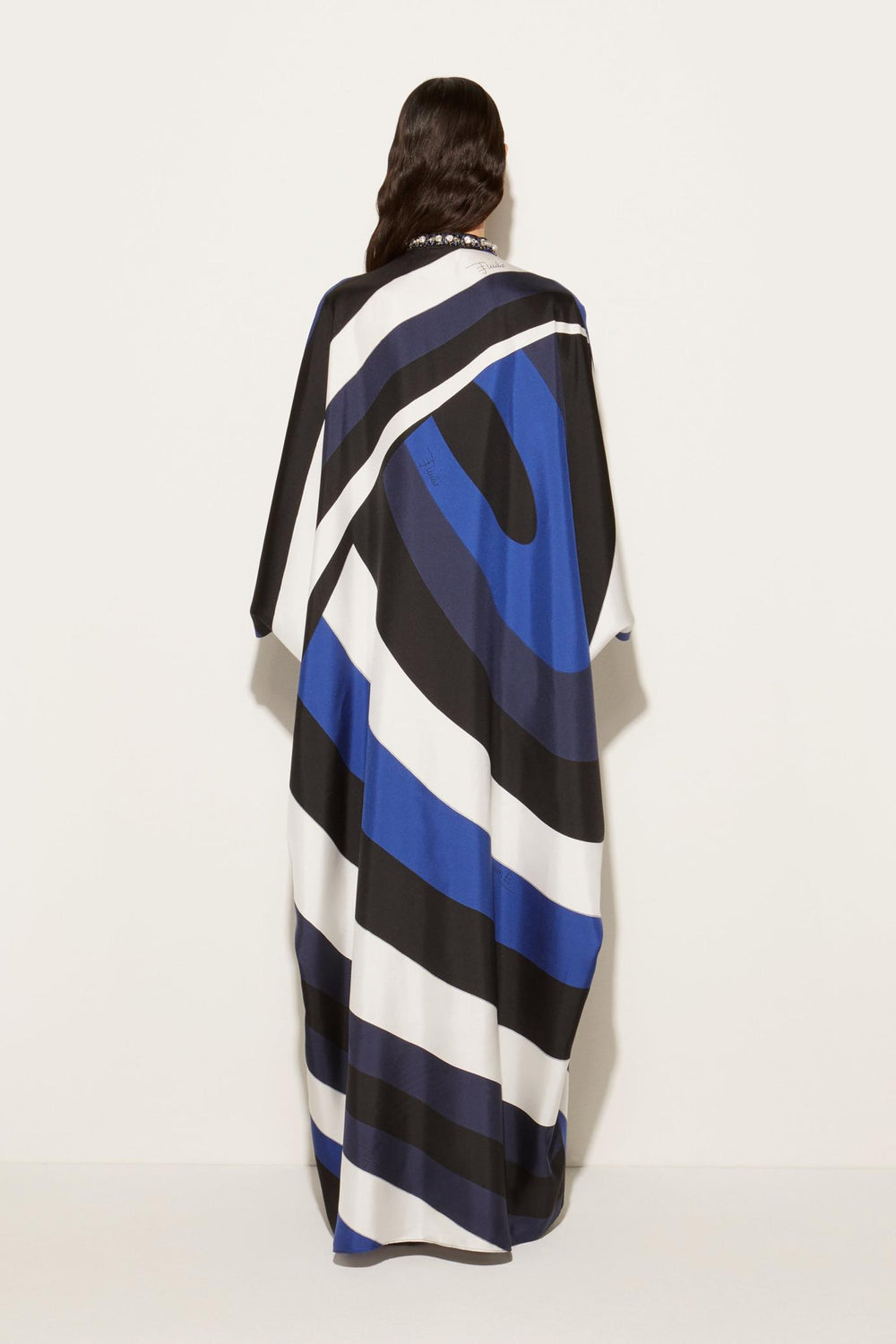 PUCCI Kaftans | Women Iride-Print Silk-Twill Kaftan
