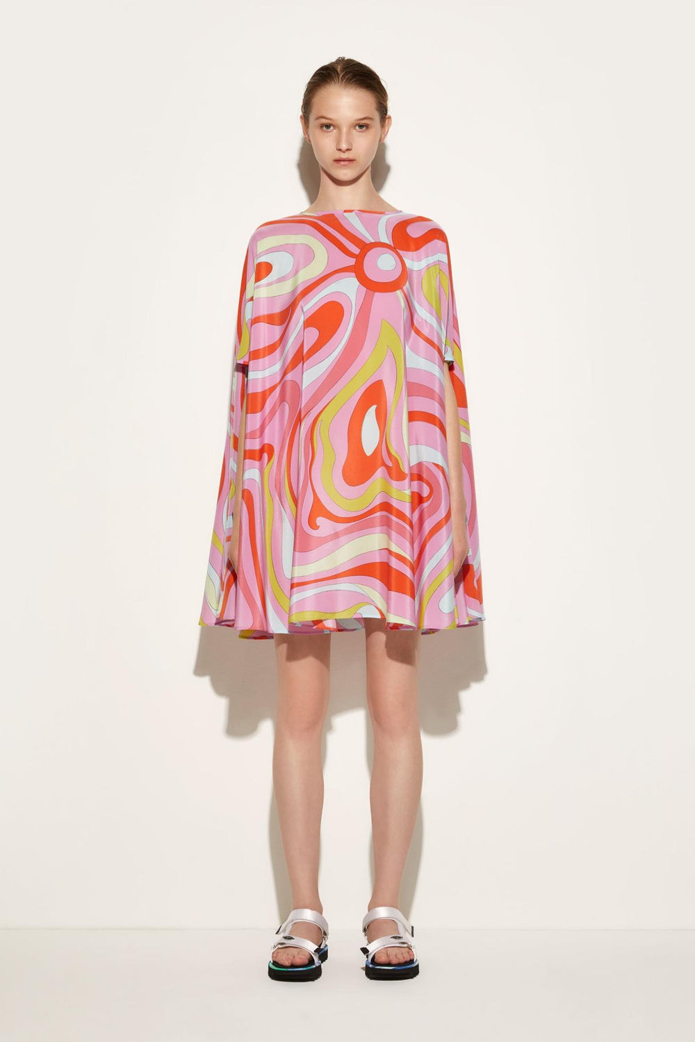 PUCCI Kaftans | Women Marmo-Print Silk Kaftan