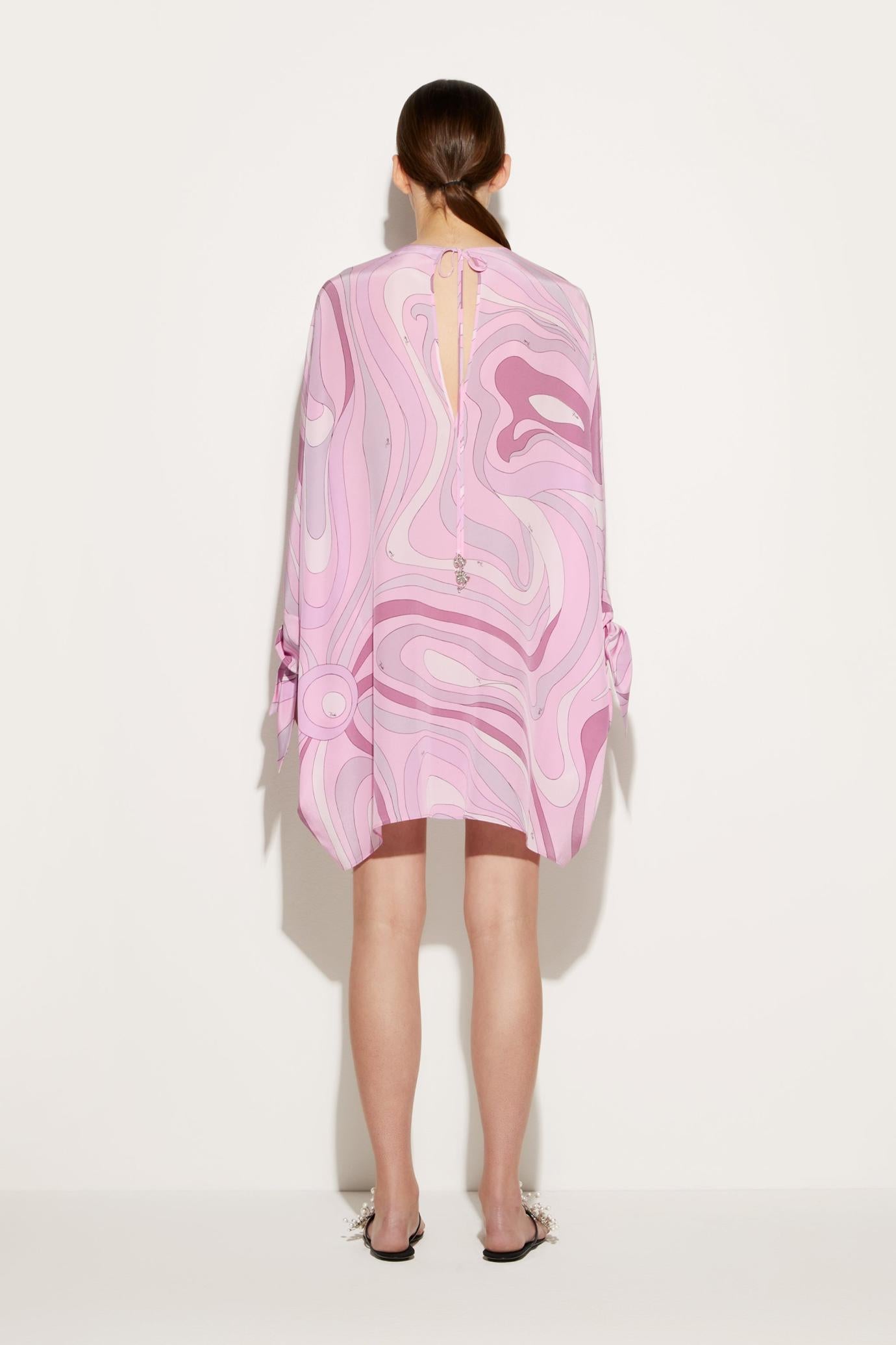PUCCI Kaftans | Women Marmo-Print Silk Kaftan