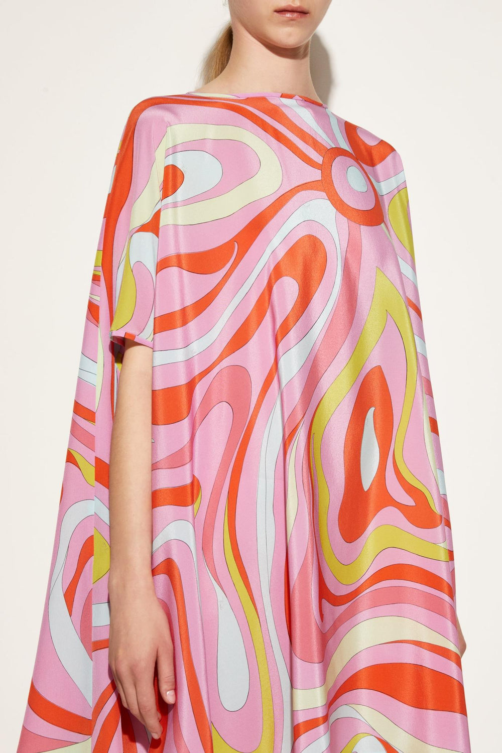 PUCCI Kaftans | Women Marmo-Print Silk Kaftan