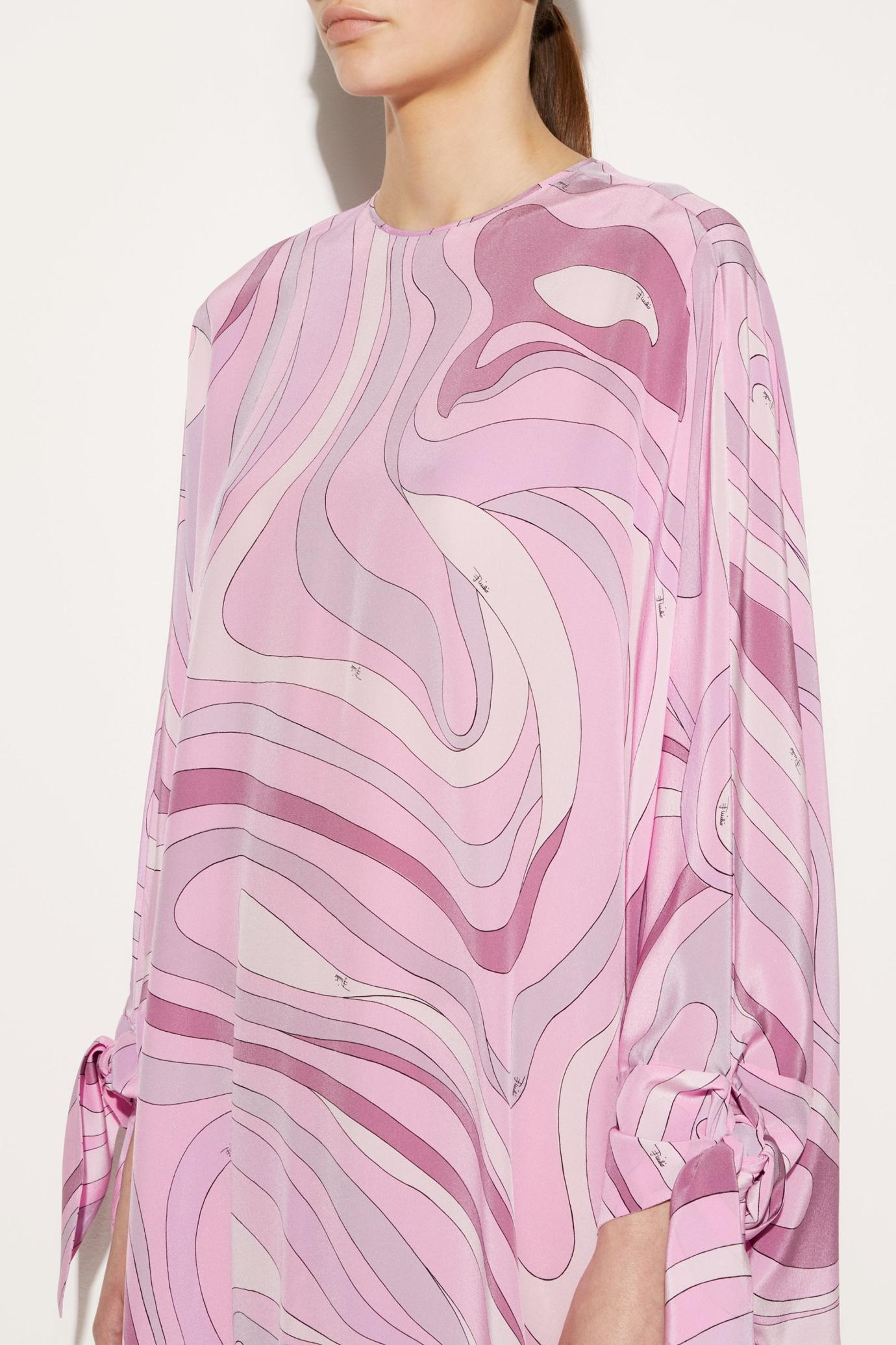 PUCCI Kaftans | Women Marmo-Print Silk Kaftan