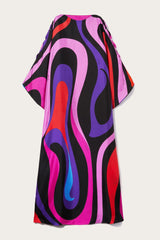 PUCCI Kaftans | Women Marmo-Print Silk-Twill Kaftan