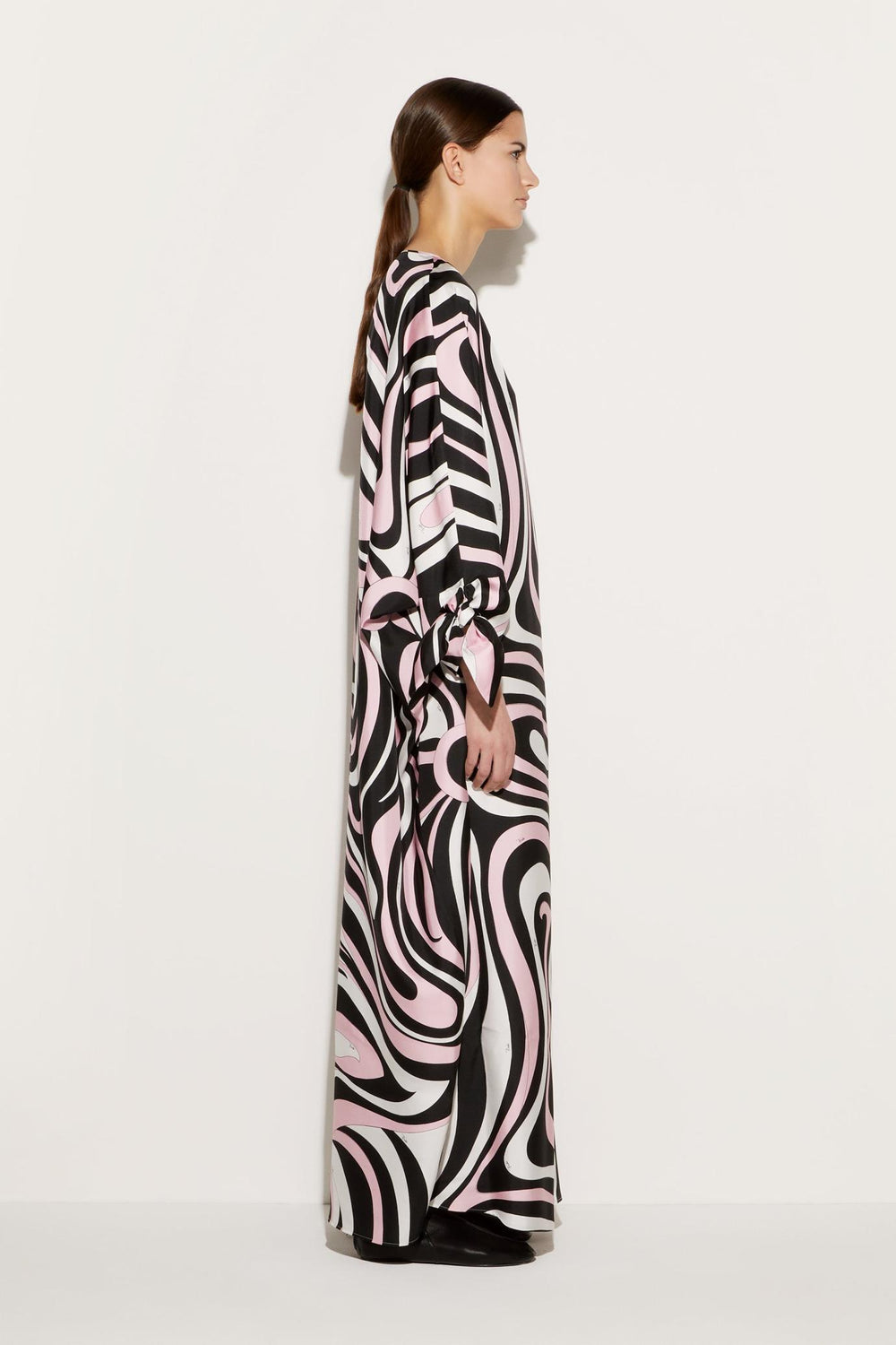 PUCCI Kaftans | Women Marmo-Print Silk-Twill Kaftan