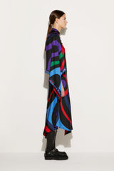 PUCCI Kaftans | Women Marmo-Print Silk-Twill Kaftan