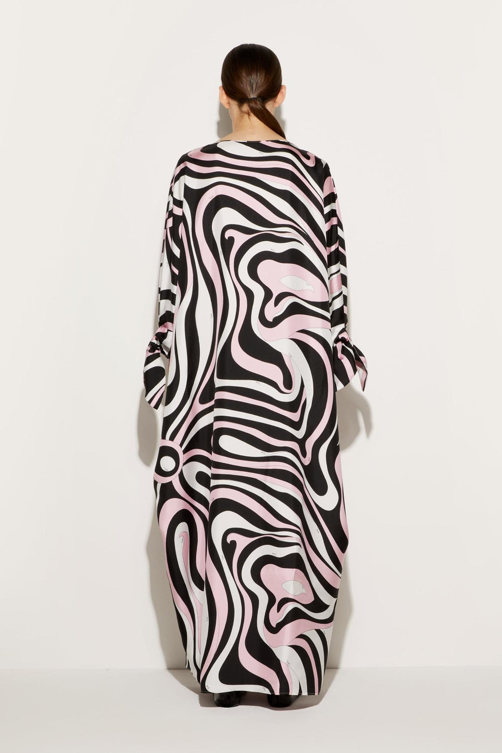 PUCCI Kaftans | Women Marmo-Print Silk-Twill Kaftan