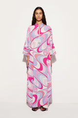 PUCCI Kaftans | Women Onde-Print Silk Kaftan