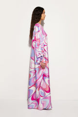 PUCCI Kaftans | Women Onde-Print Silk Kaftan