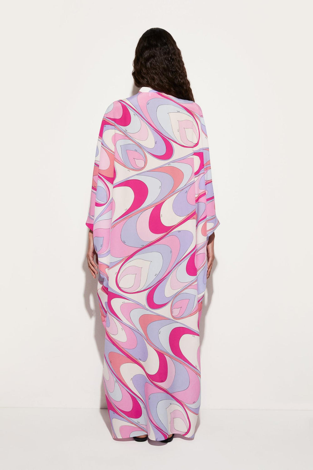 PUCCI Kaftans | Women Onde-Print Silk Kaftan