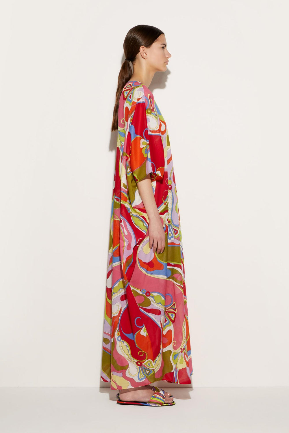 PUCCI Kaftans | Women Orchidee-Print Cotton Kaftan