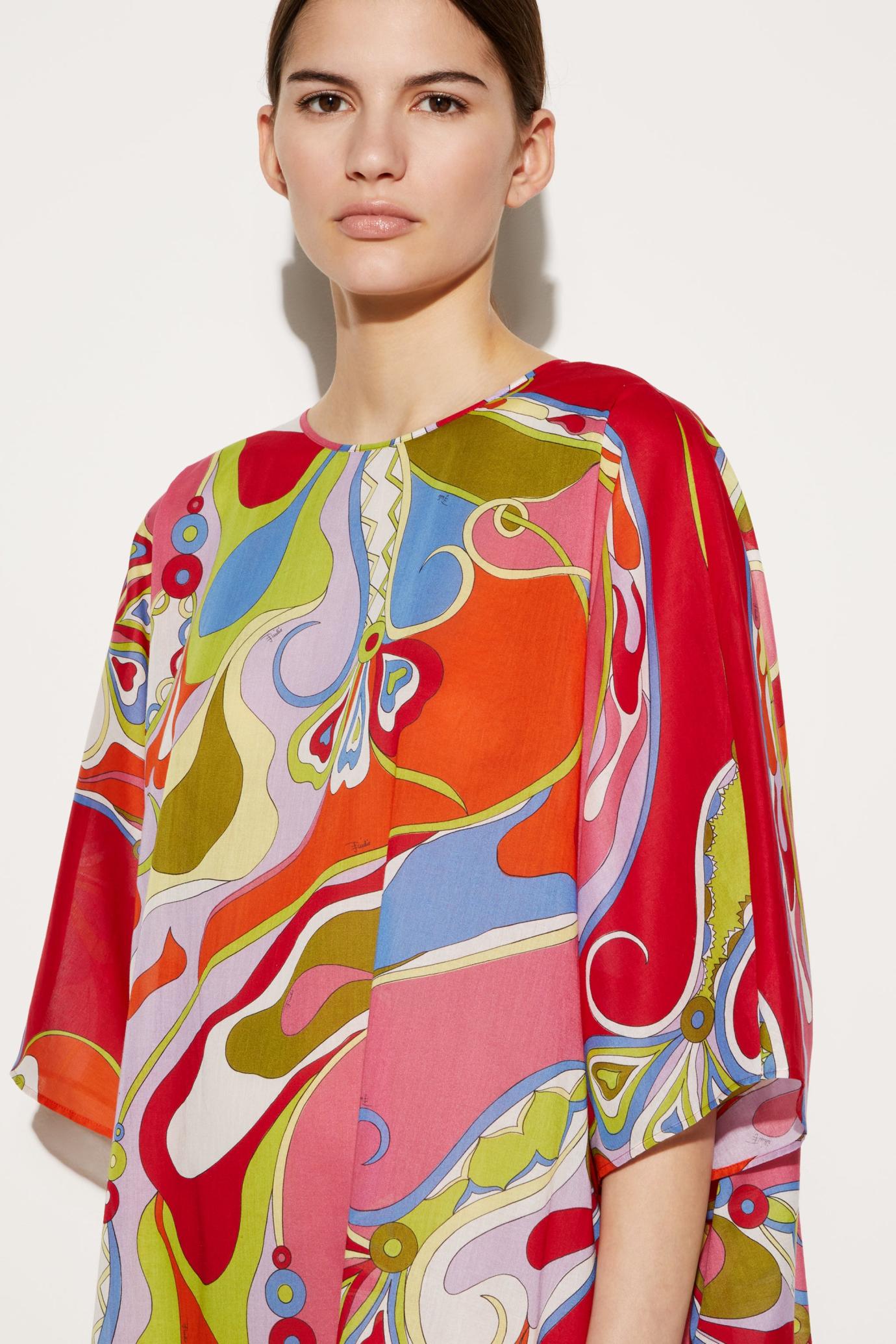 PUCCI Kaftans | Women Orchidee-Print Cotton Kaftan