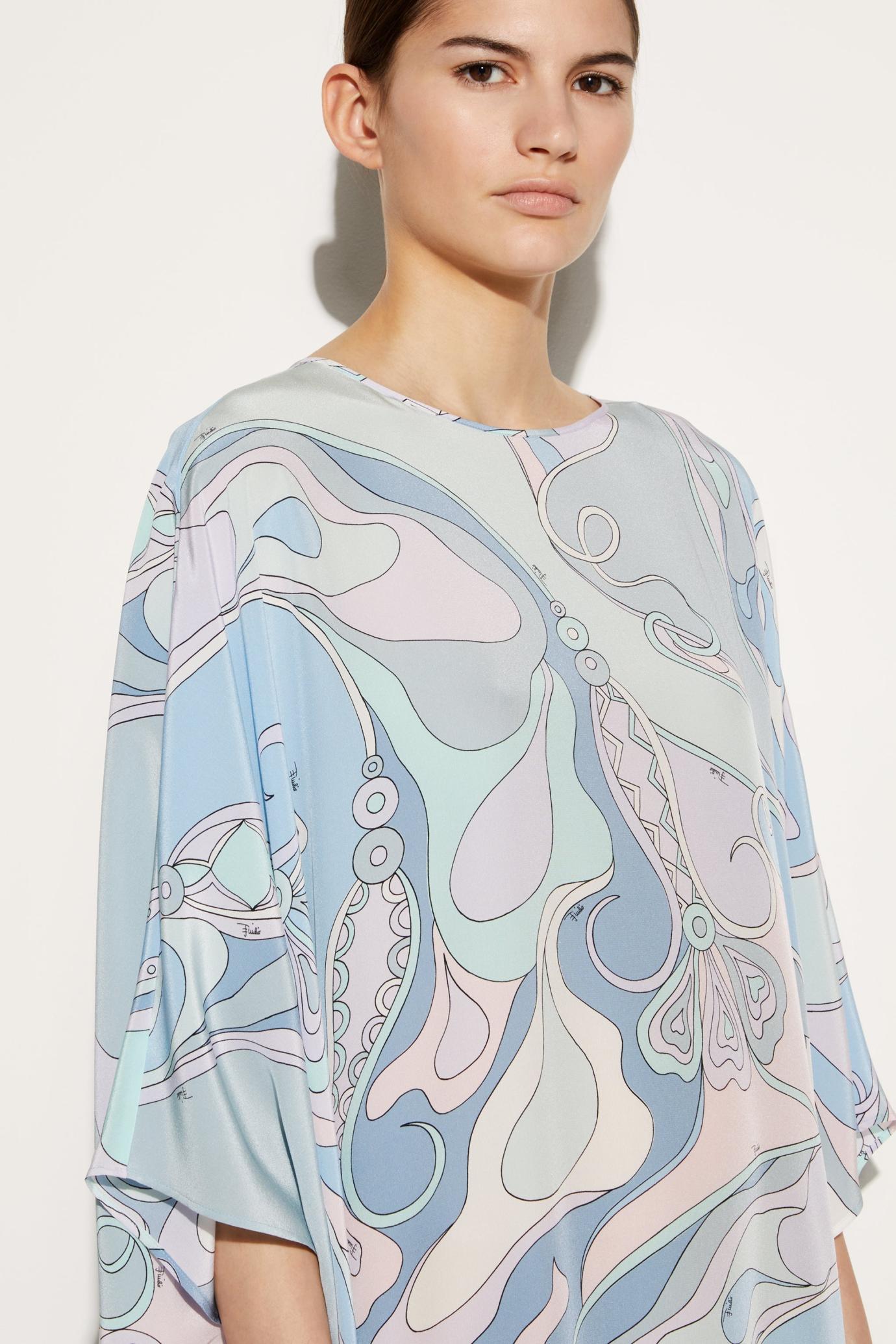 PUCCI Kaftans | Women Orchidee-Print Silk Kaftan