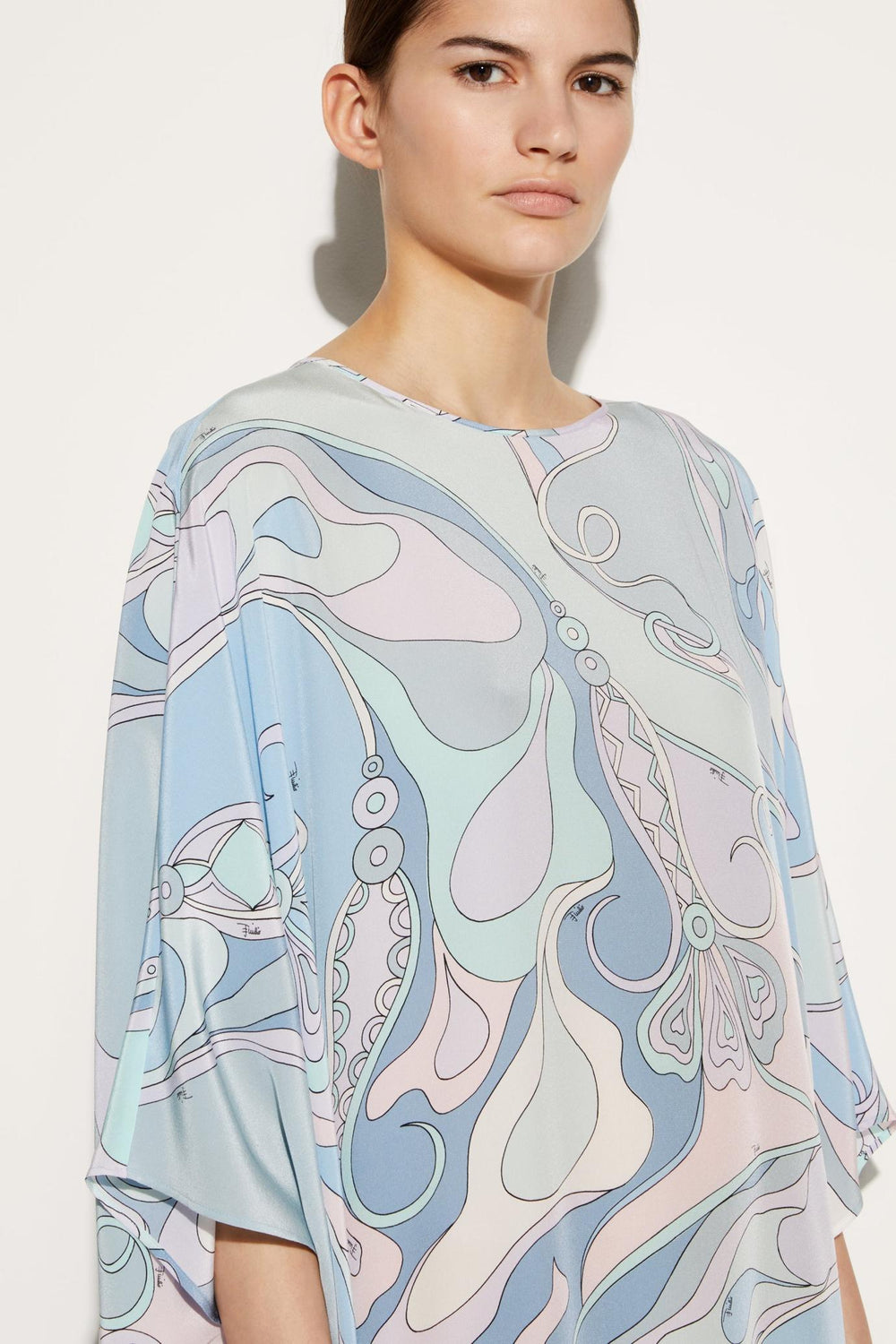 PUCCI Kaftans | Women Orchidee-Print Silk Kaftan