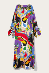 PUCCI Kaftans | Women Orchidee-Print Silk-Twill Kaftan
