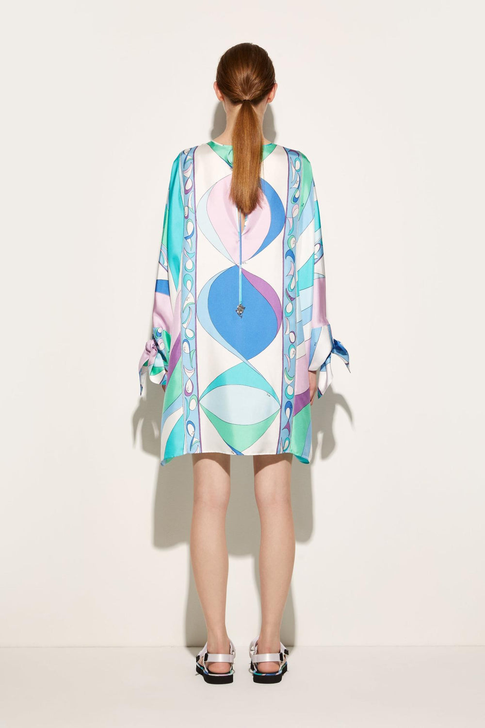PUCCI Kaftans | Women Pesci-Print Silk-Twill Kaftan