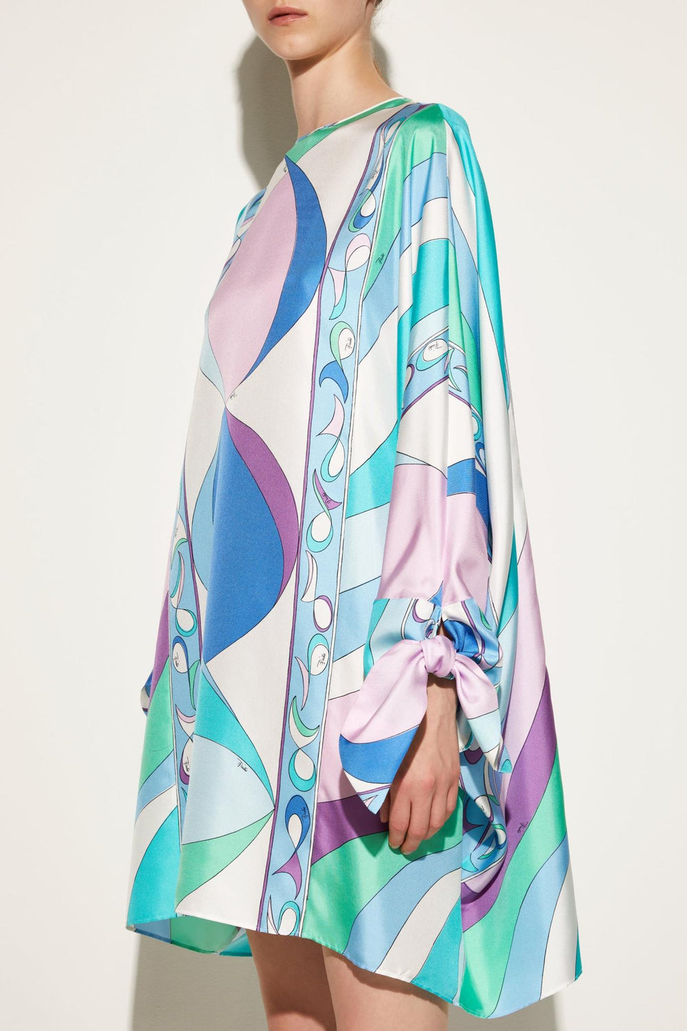 PUCCI Kaftans | Women Pesci-Print Silk-Twill Kaftan
