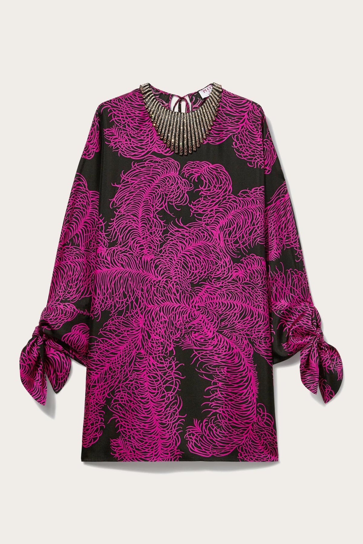 PUCCI Kaftans | Women Struzzo-Print Silk-Twill Kaftan