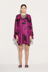 PUCCI Kaftans | Women Struzzo-Print Silk-Twill Kaftan