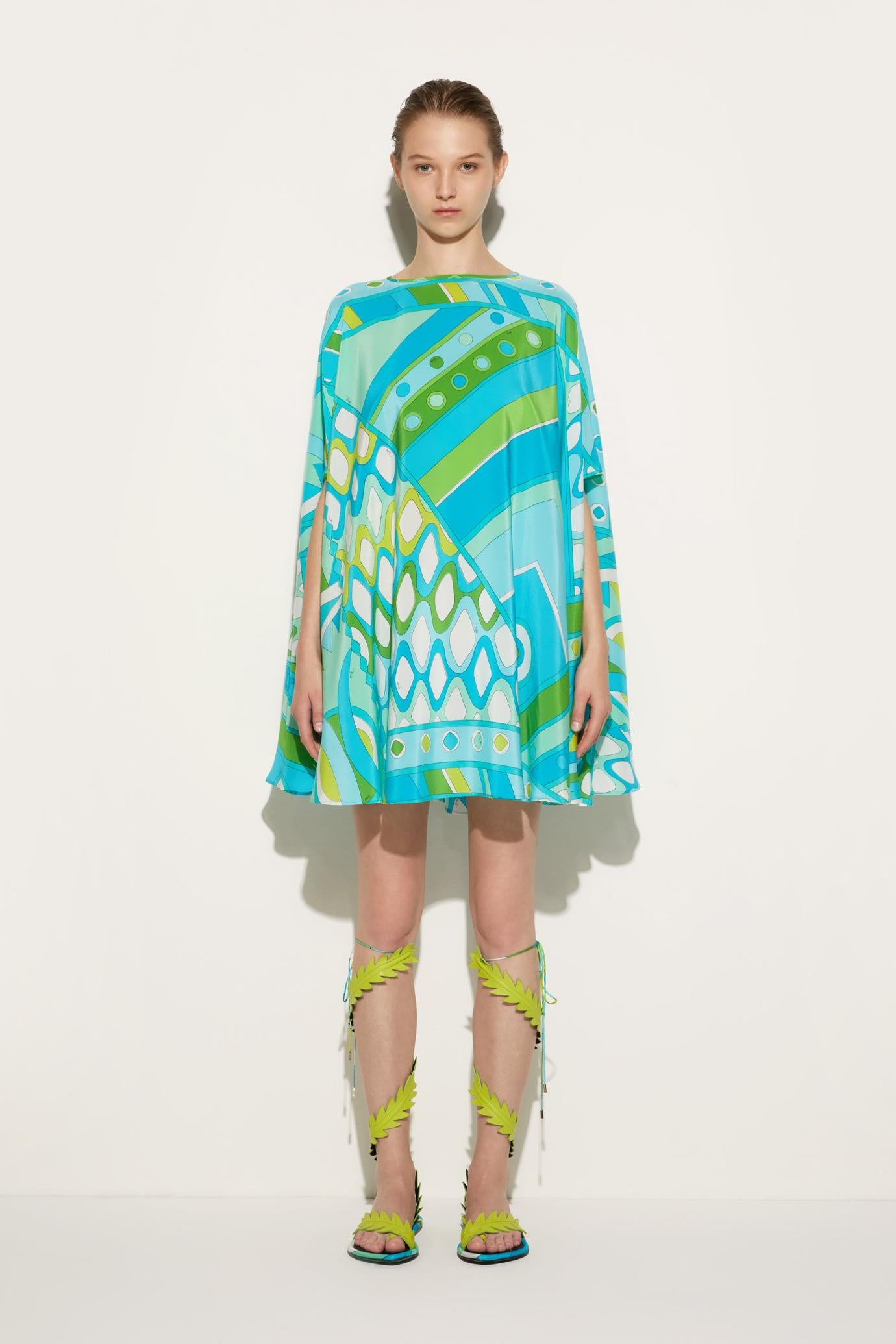 PUCCI Kaftans | Women Vivara-Print Silk Kaftan