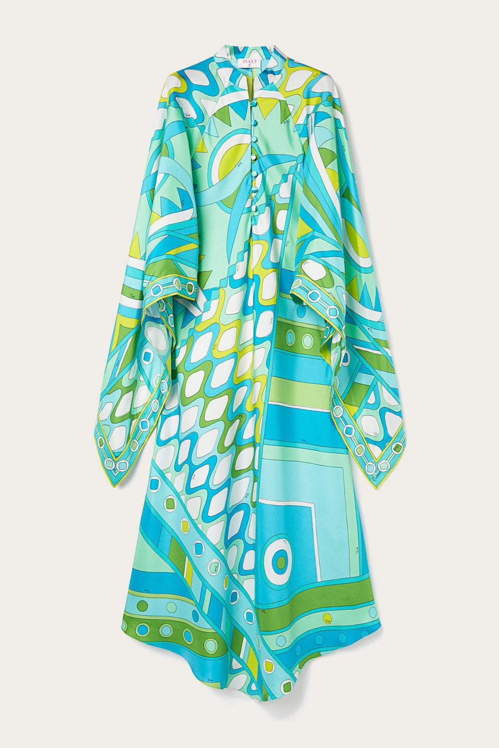 PUCCI Kaftans | Women Vivara-Print Silk-Twill Kaftan