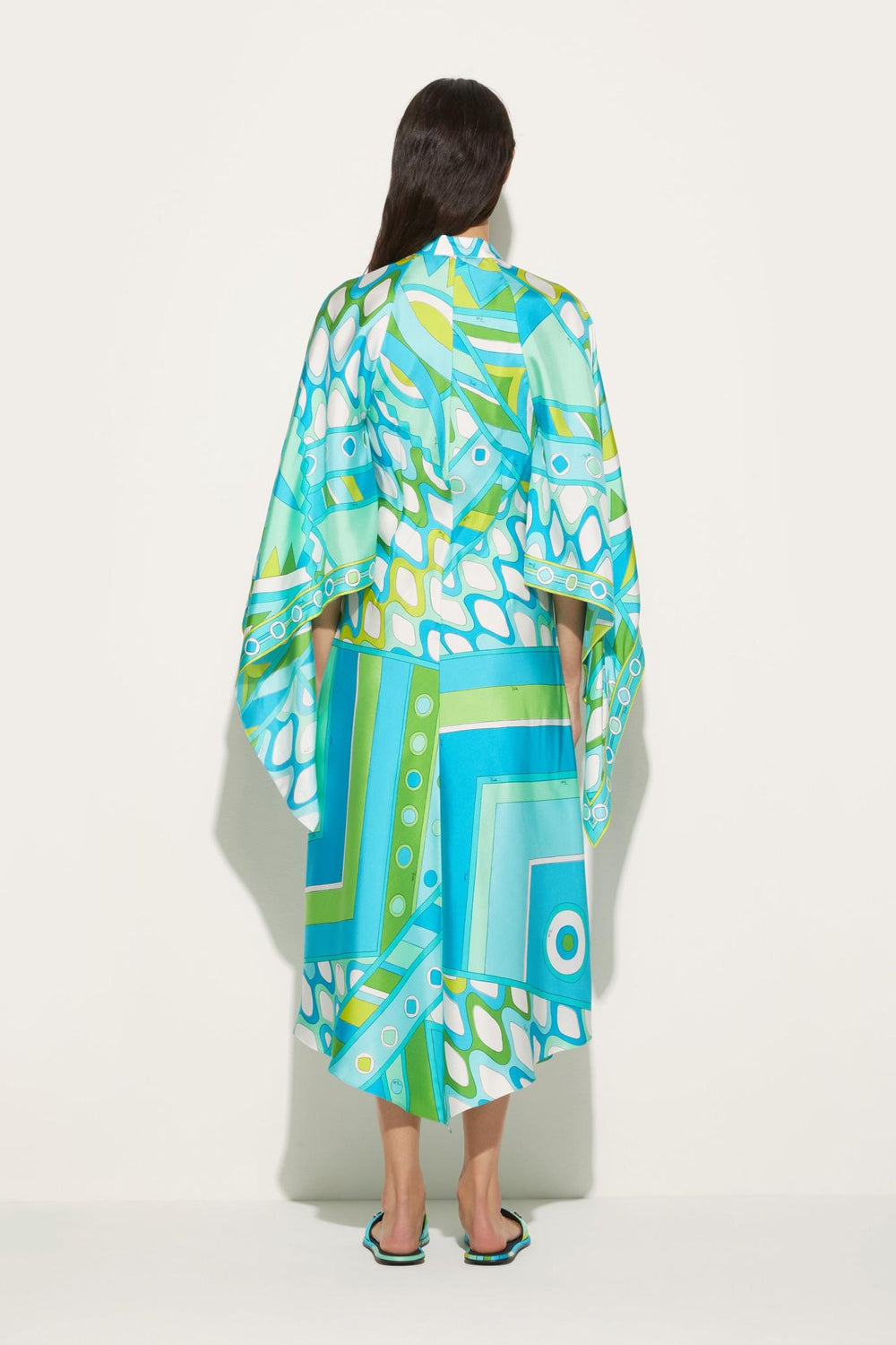 PUCCI Kaftans | Women Vivara-Print Silk-Twill Kaftan