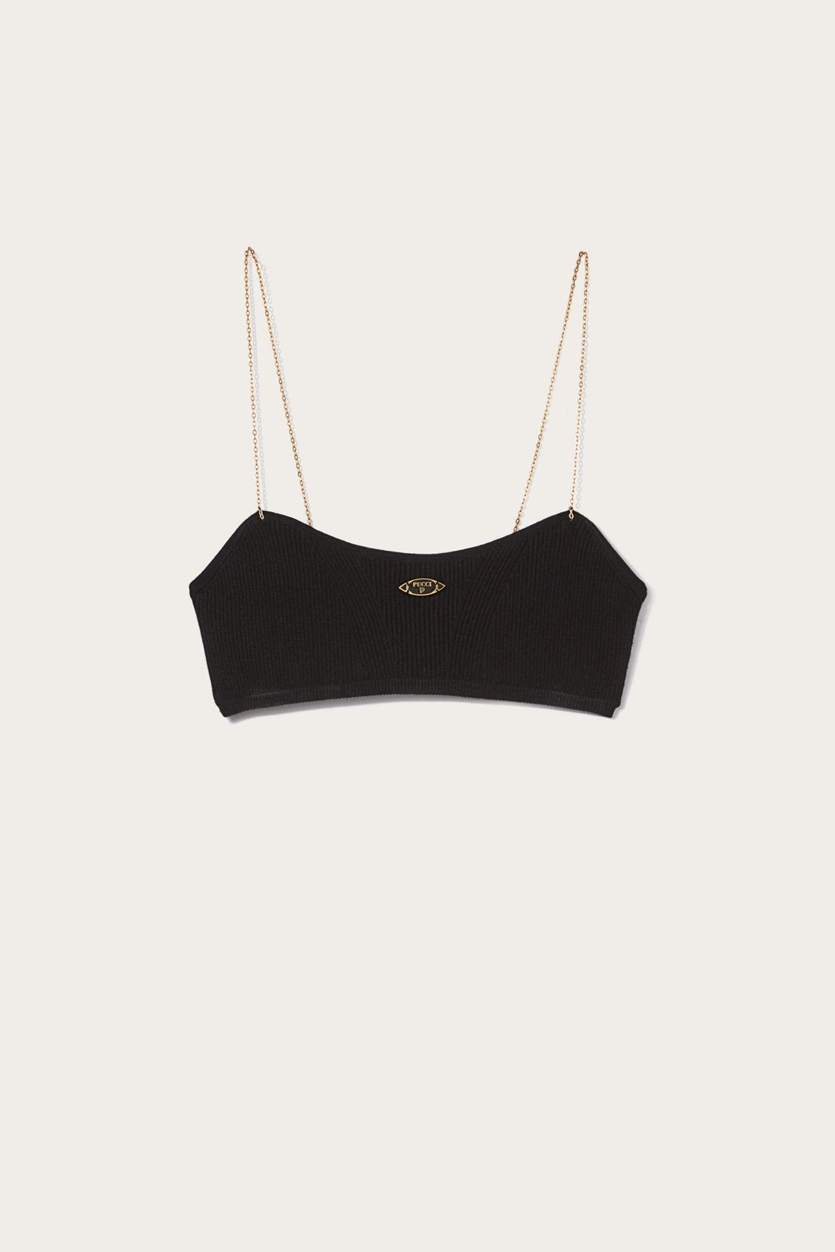 PUCCI Knitwear | Women Chain-Embellished Bandeau Top