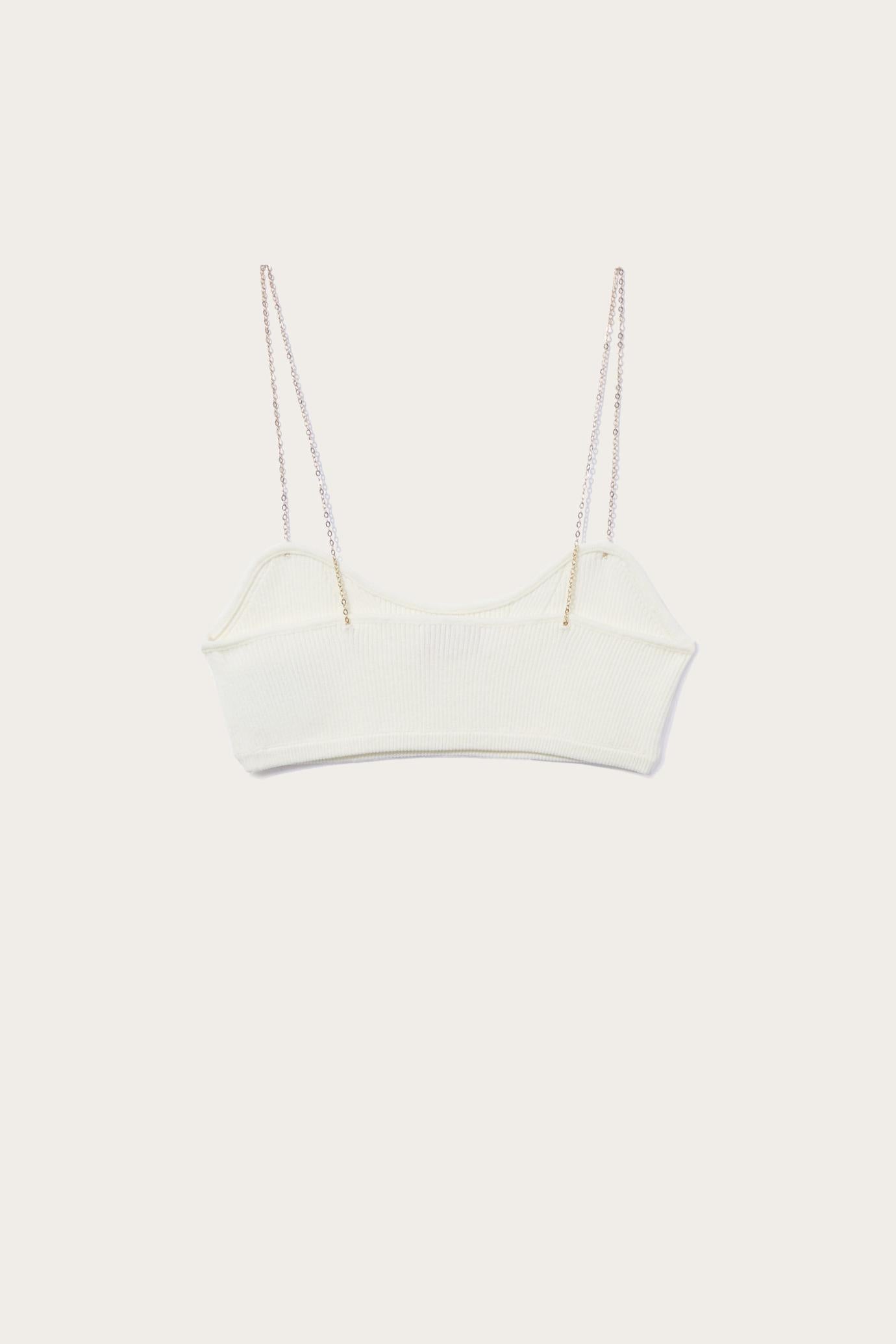 PUCCI Knitwear | Women Chain-Embellished Bandeau Top