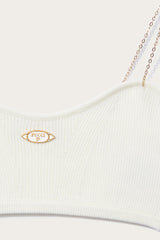 PUCCI Knitwear | Women Chain-Embellished Bandeau Top