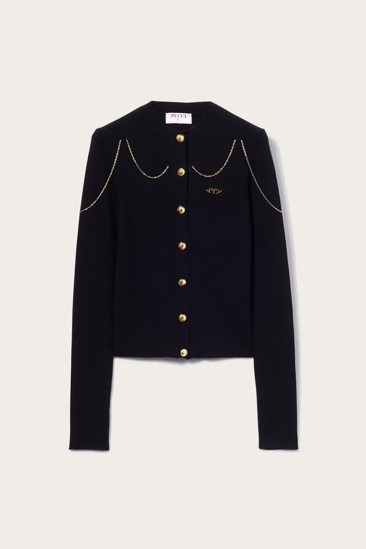PUCCI Knitwear | Women Chain-Embellished Cardigan