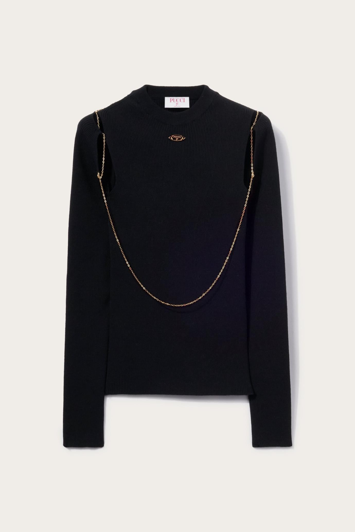 PUCCI Knitwear | Women Chain-Embellished Sweater