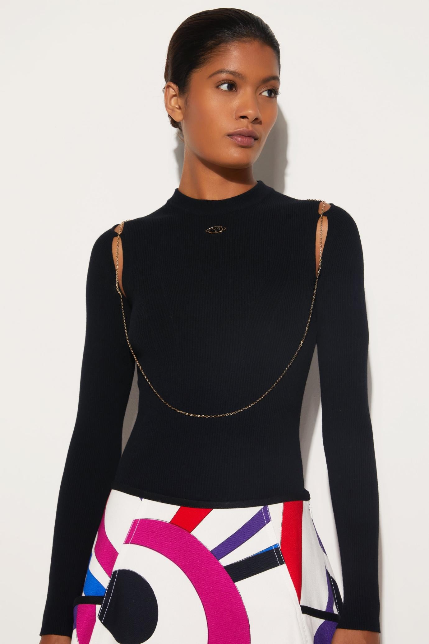 PUCCI Knitwear | Women Chain-Embellished Sweater