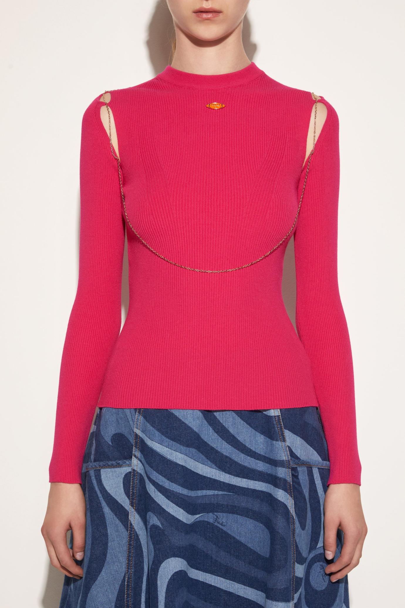 PUCCI Knitwear | Women Chain-Embellished Sweater