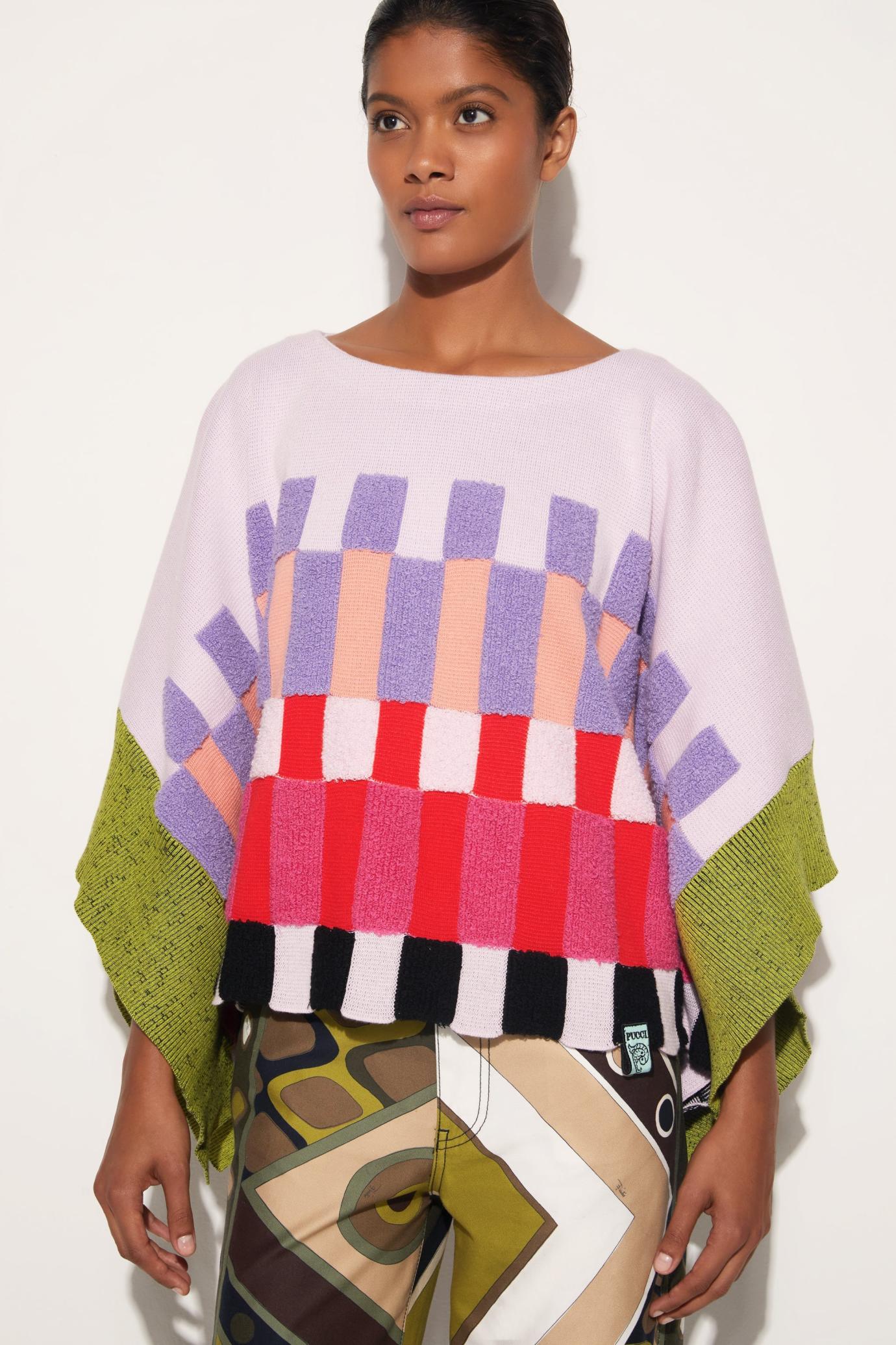 PUCCI Knitwear | Women Colourblock Cotton Sweater