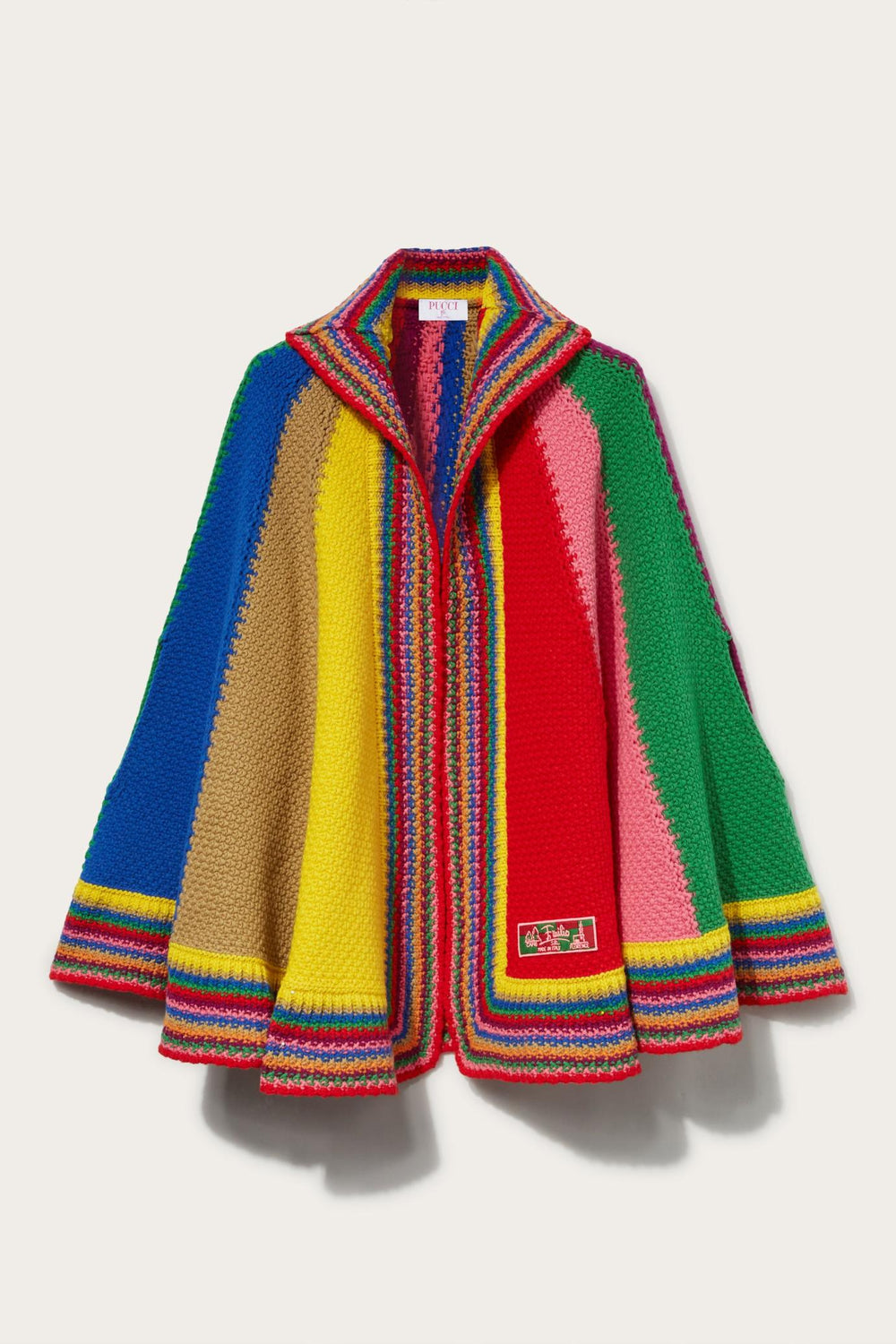 PUCCI Knitwear | Women Colourblock Wool Cape