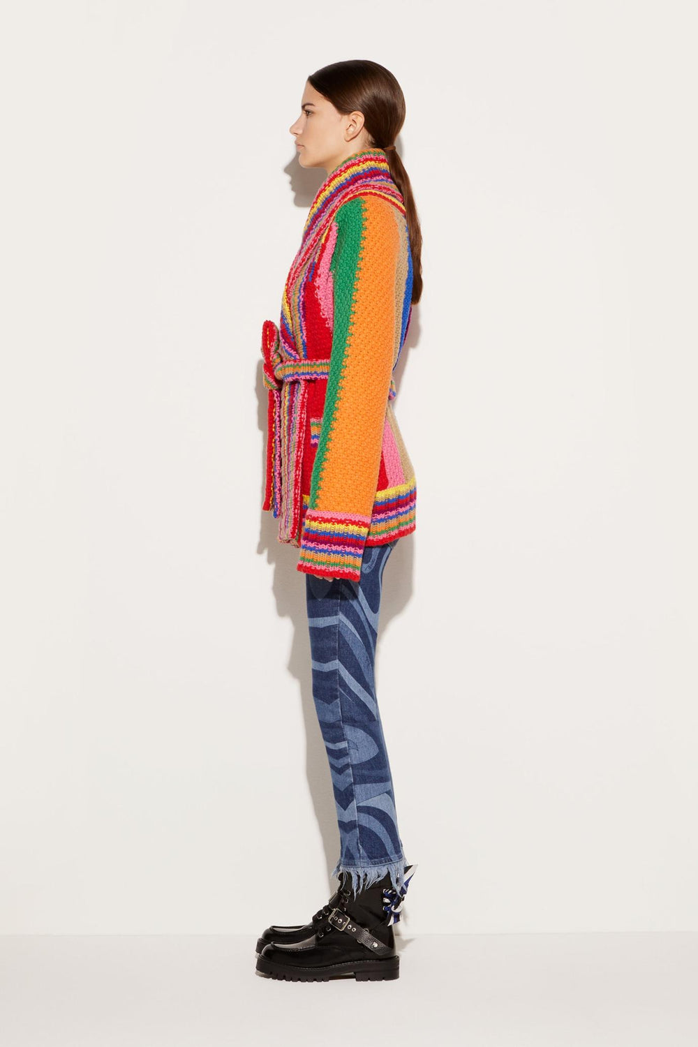 PUCCI Knitwear | Women Colourblock Wool Cardigan