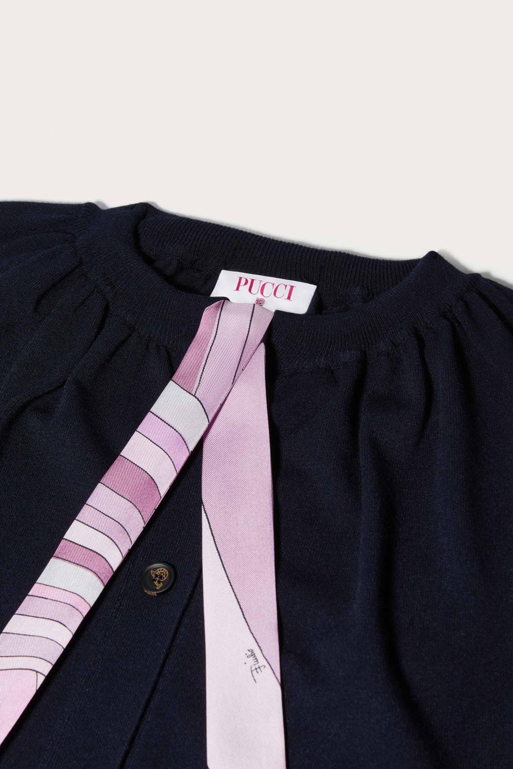 PUCCI Knitwear | Women Iride Print Silk-Twill Cardigan