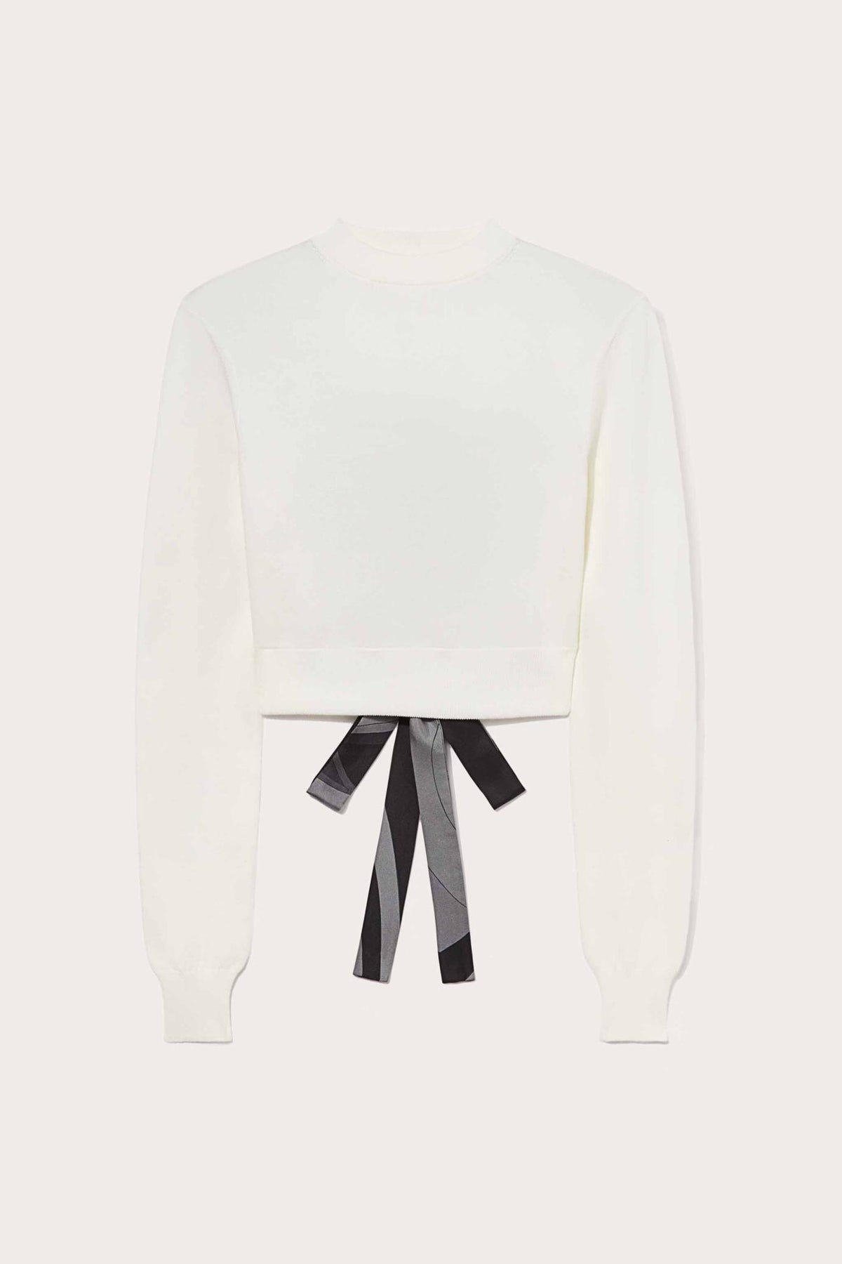 PUCCI Knitwear | Women Iride Silk-Twill Cropped Top