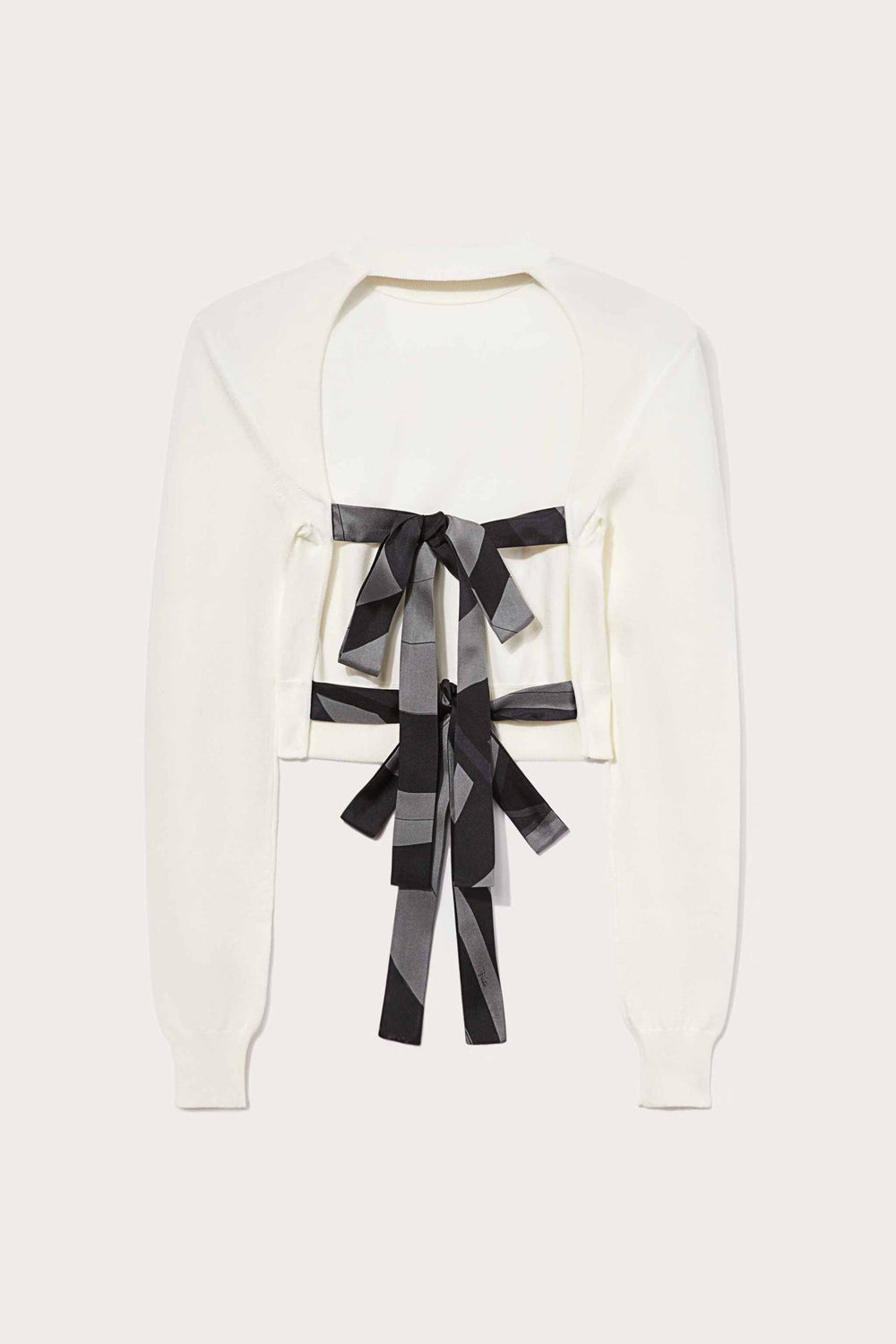 PUCCI Knitwear | Women Iride Silk-Twill Cropped Top