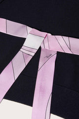 PUCCI Knitwear | Women Iride Silk-Twill Cropped Top