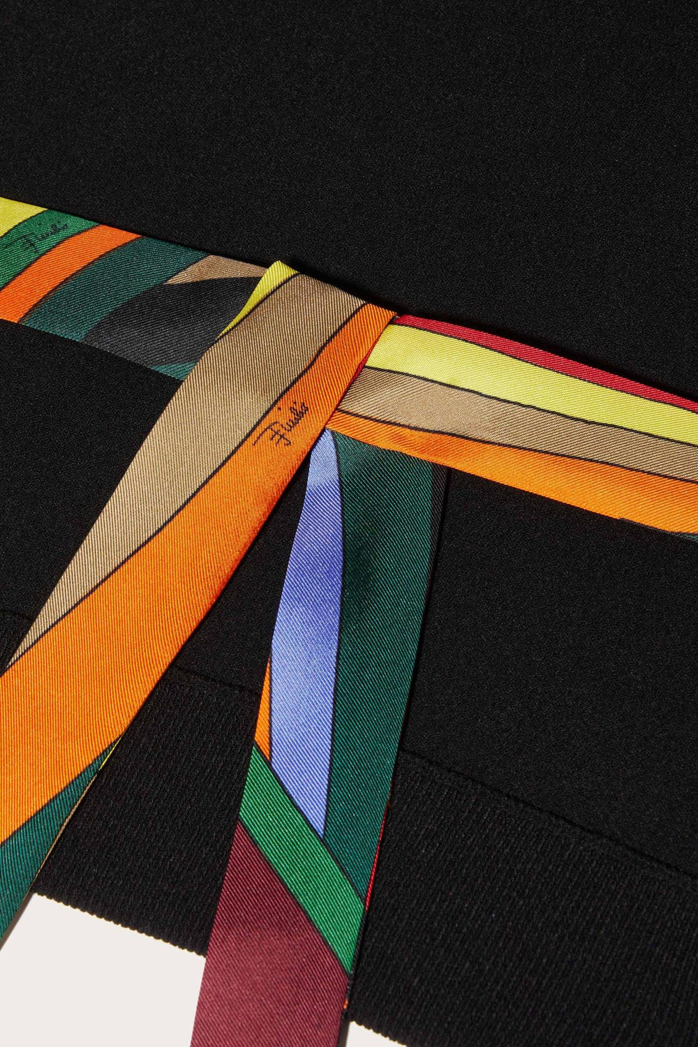 PUCCI Knitwear | Women Iride Silk-Twill Cropped Top