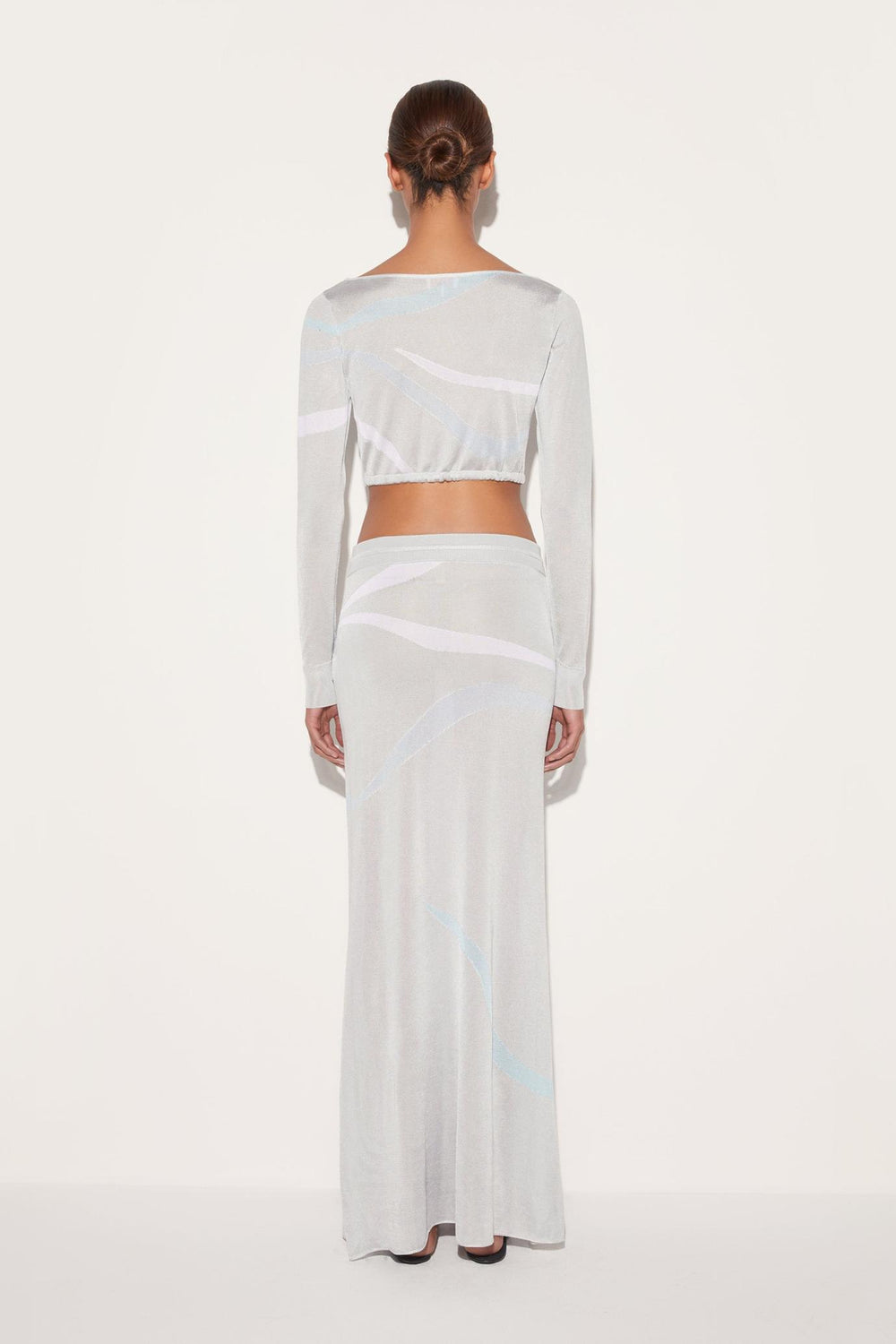 PUCCI Knitwear | Women Marmo-Jacquard Crop Top