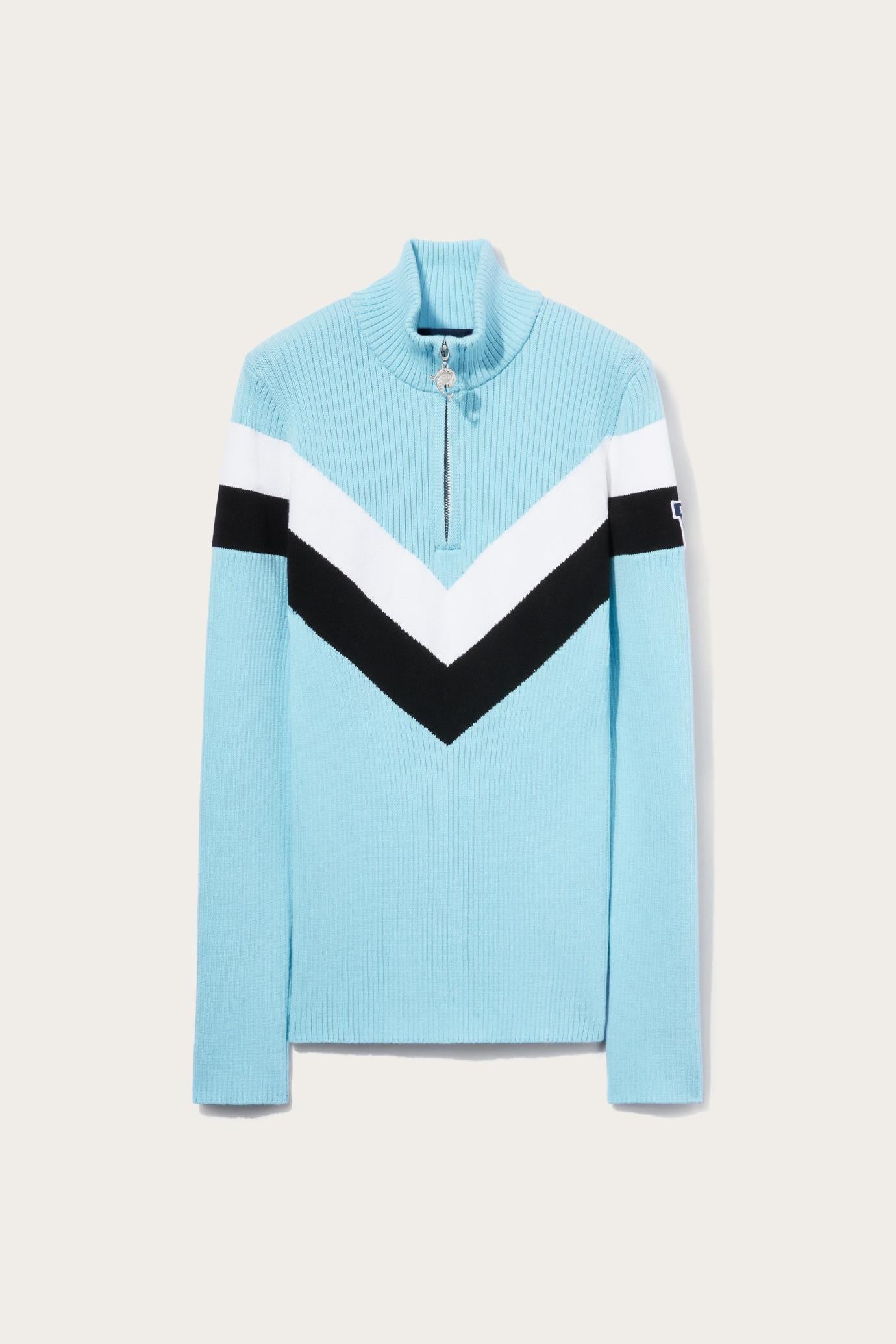 PUCCI Knitwear | Women Pucci X Fusalp | Stripe-Jacquard Zip Sweater