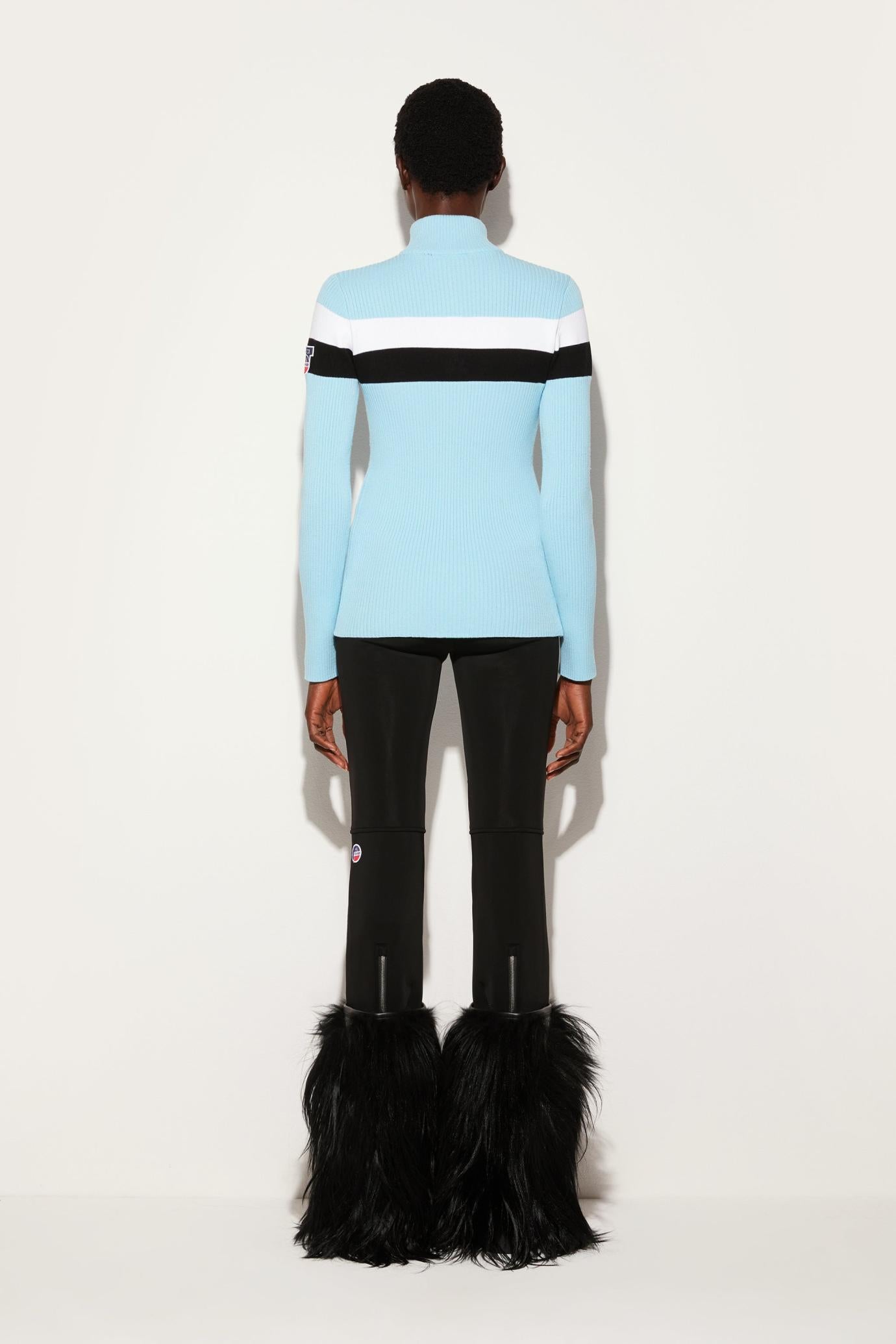 PUCCI Knitwear | Women Pucci X Fusalp | Stripe-Jacquard Zip Sweater