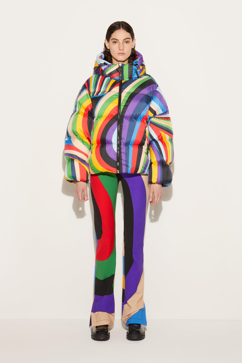PUCCI Outerwear | Women Iride-Print Padded Jacket
