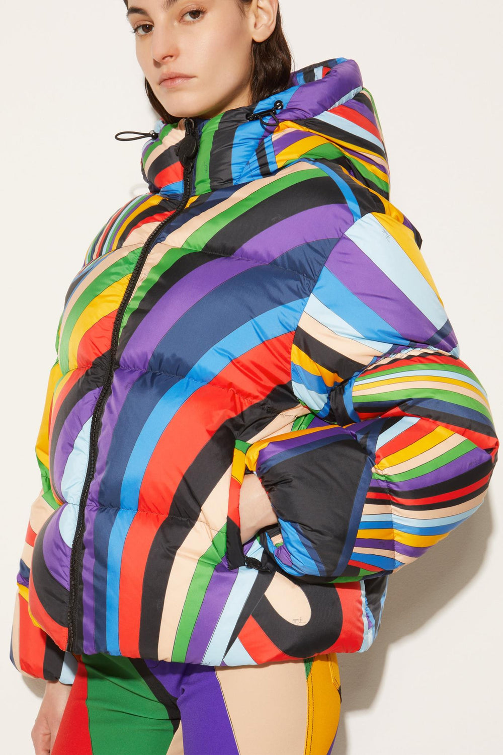 PUCCI Outerwear | Women Iride-Print Padded Jacket