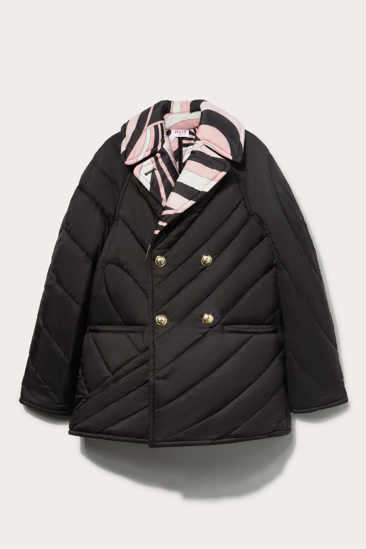 PUCCI Outerwear | Women Iride-Print Quilted Coat