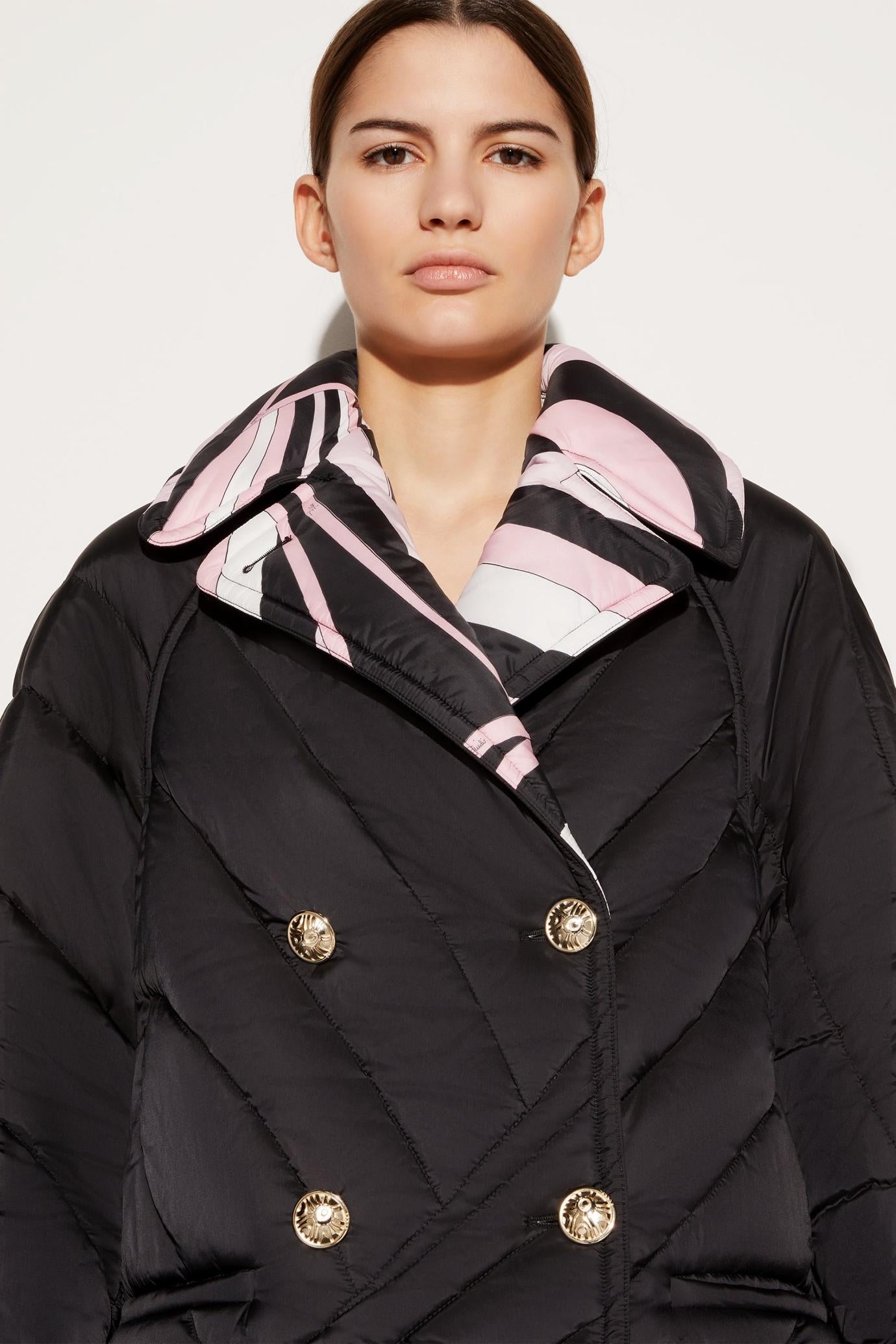 PUCCI Outerwear | Women Iride-Print Quilted Coat