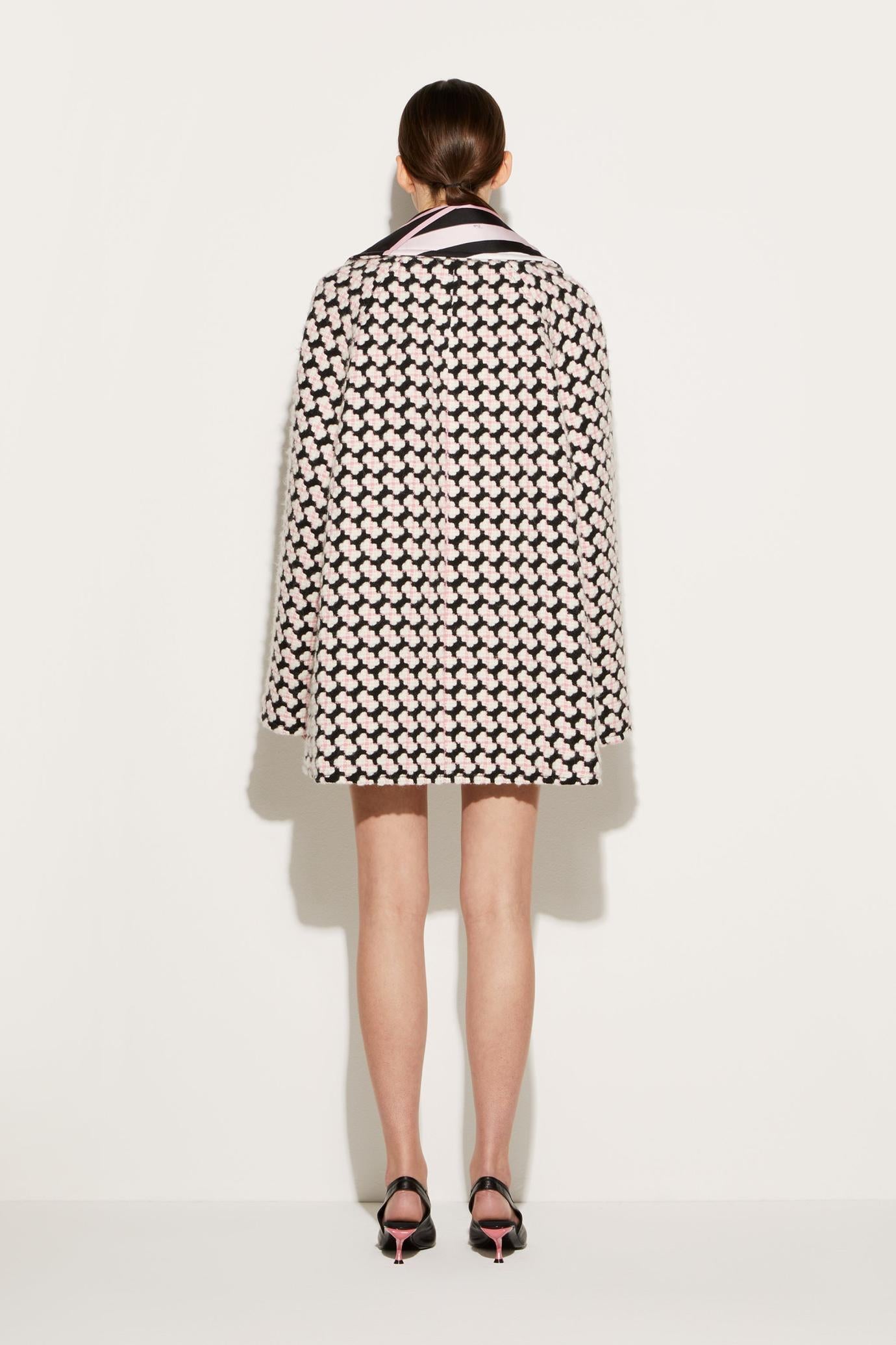 PUCCI Outerwear | Women Iride-Print Tweed Coat