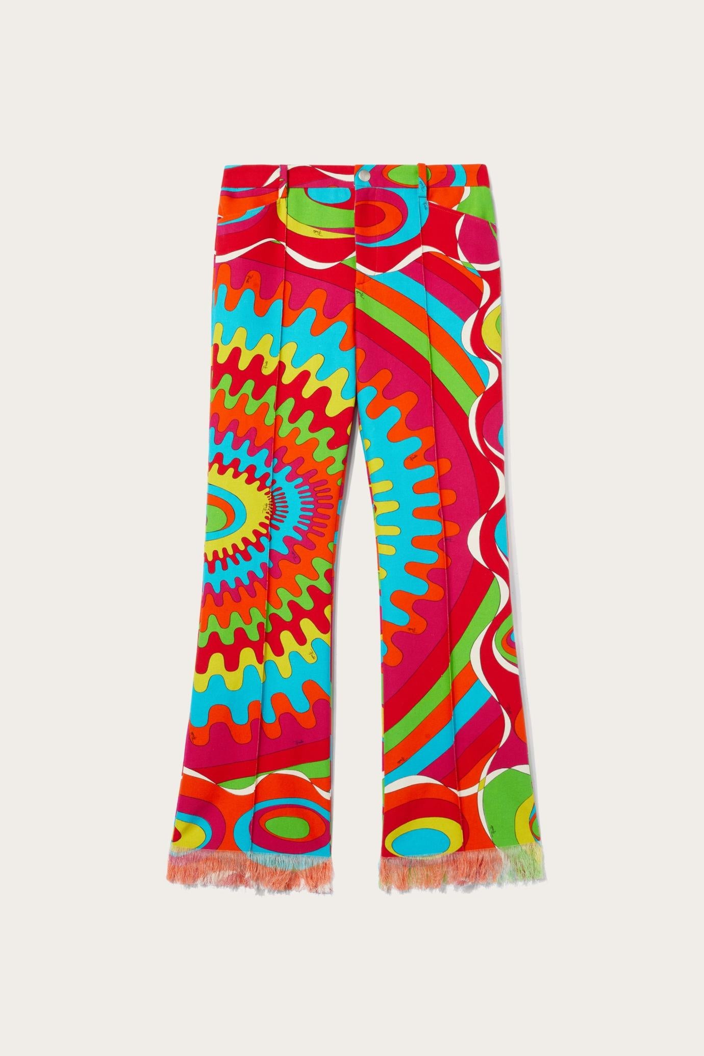 PUCCI Pants And Shorts | Women Bersaglio-Print Trousers
