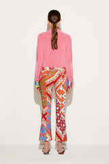 PUCCI Pants And Shorts | Women Festa-Print Flared Trousers