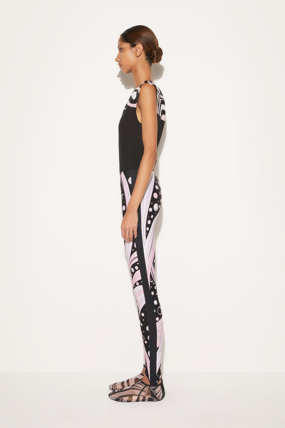 PUCCI Pants And Shorts | Women Fontane-Print Stirrup Leggings